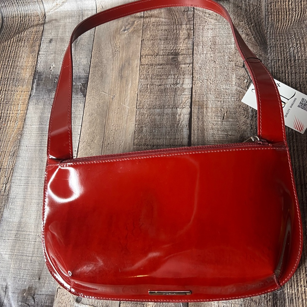 Furla  Red patent leather small Women's Bag - Picture 13 of 15